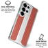 Latvia Flag Distressed Galaxy S25 Ultra Clear Case